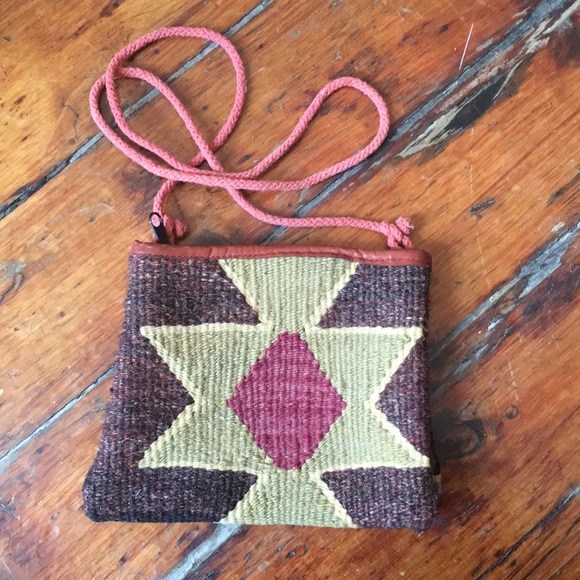 Turkish Kilim small shoulder bag - Picture 2 of 2